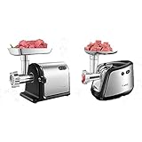 AAOBOSI Electric Meat Grinder 【2000W Max 】Heavy Duty Stainless Steel Meat Mincer