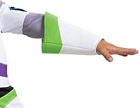 Vista 5 de Disguise Disney Toy Story Buzz Lightyear - Disfraz clásico para niño pequeño, blanco, 3T4T