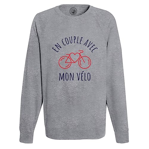 Sweat Vélo Homme - Idée Cadeau Idéale pour Fan de Cyclisme, Tour de France et Voyage