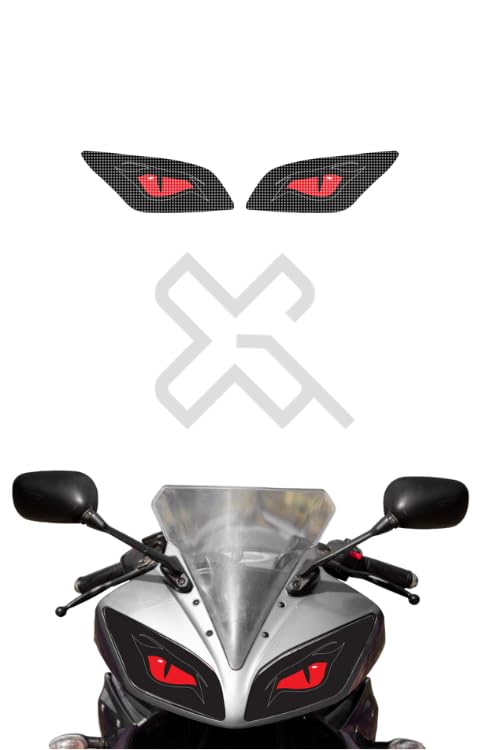 Grayfixx Eye Design Sticker for R15 V1/V2 | Made in Premium Oneway ...