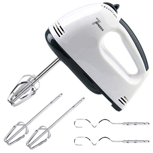 5 Stück Elektrischer Handmixer Eierschläger Kleiner Schneebesen Kuchenmischer Glatte Cremige Schlagsahne Milchaufschäumer für Sahneteig Kuchen