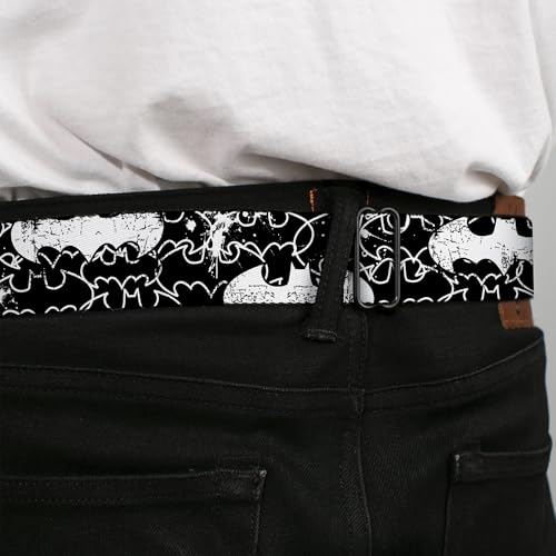 Buckle-Down Sicherheitsgurt Batman Kids - mehrfarbig - 4 cm Breit-61/97 cm Länge