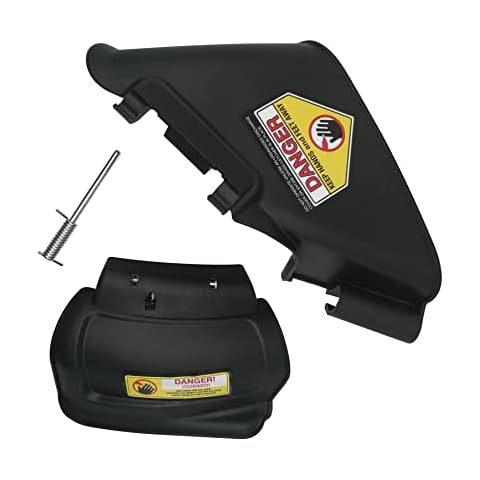 ARREPONT 731-07131 Side Discharge Chute & 987-02516A Hinged Mulch Plug for MTD Lawn Mower Cover