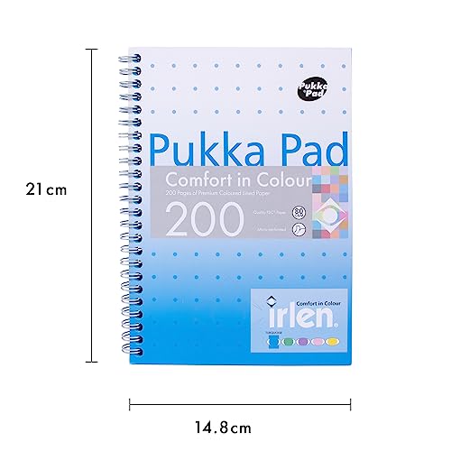 Cahier de perception visuelle Irlen Pukka Pad A5 pour dys