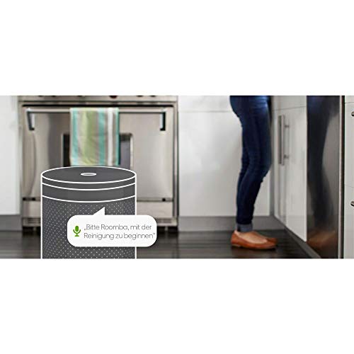 iRobot Roomba 671 WLAN Saugroboter, Dirt Detect Technologie, 3-stufiges Reinigungssystem, Reinigungsprogrammierung per App, Staubsauger Roboter, ideal für Tierhaare, Teppiche und Hartböden, schwarz - 9