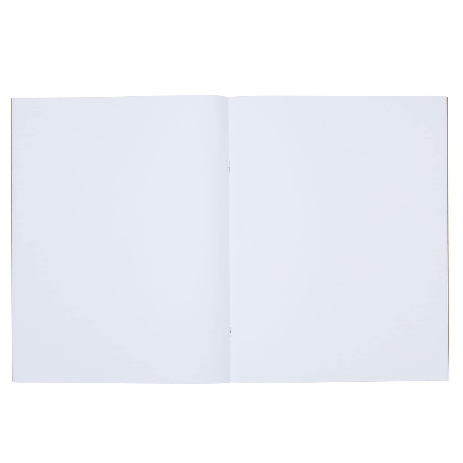 Blank Paperback Notebook Journals (5.5 x 8.5 Inches, White, 24-Pack) – Paper  Junkie