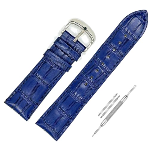 Image of Lineon Half Padded Premium Leather Mens & Womens Watch Strap For Branded Watches Compitable with Titan, Timex, Casio, Sonata and All premium Watches Tool and Pins Include