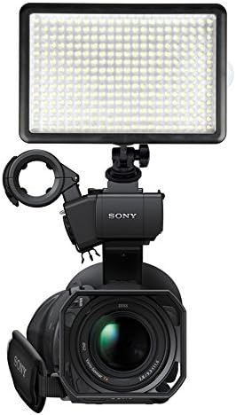 Professional Long Life Multi-LED Dimmable Video Light for Sony HXR-NX3/1 (Swivel Head)