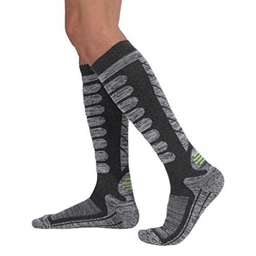 Sportcompressiekousen Lange buis ski sokken 3 paar buitensporten verdikte bergbeklimmen sokken handdoekbodem om zweet te absorberen en warm te blijven Voor Mannen En Vrouwen - Afbeelding 7