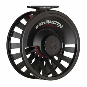 Redington Behemoth Fly Fishing Reel, Multipurpose Fly Reel for Freshwater and Saltwater, Large Arbor and Adjustable Drag