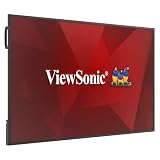 ViewSonic CDE6514 65 Inch 4K UHD Commercial Display with Android 14, 350-nit Brightness, RS232, RJ45, WiFi/BT Slot, USB-C, and HDMI Inputs