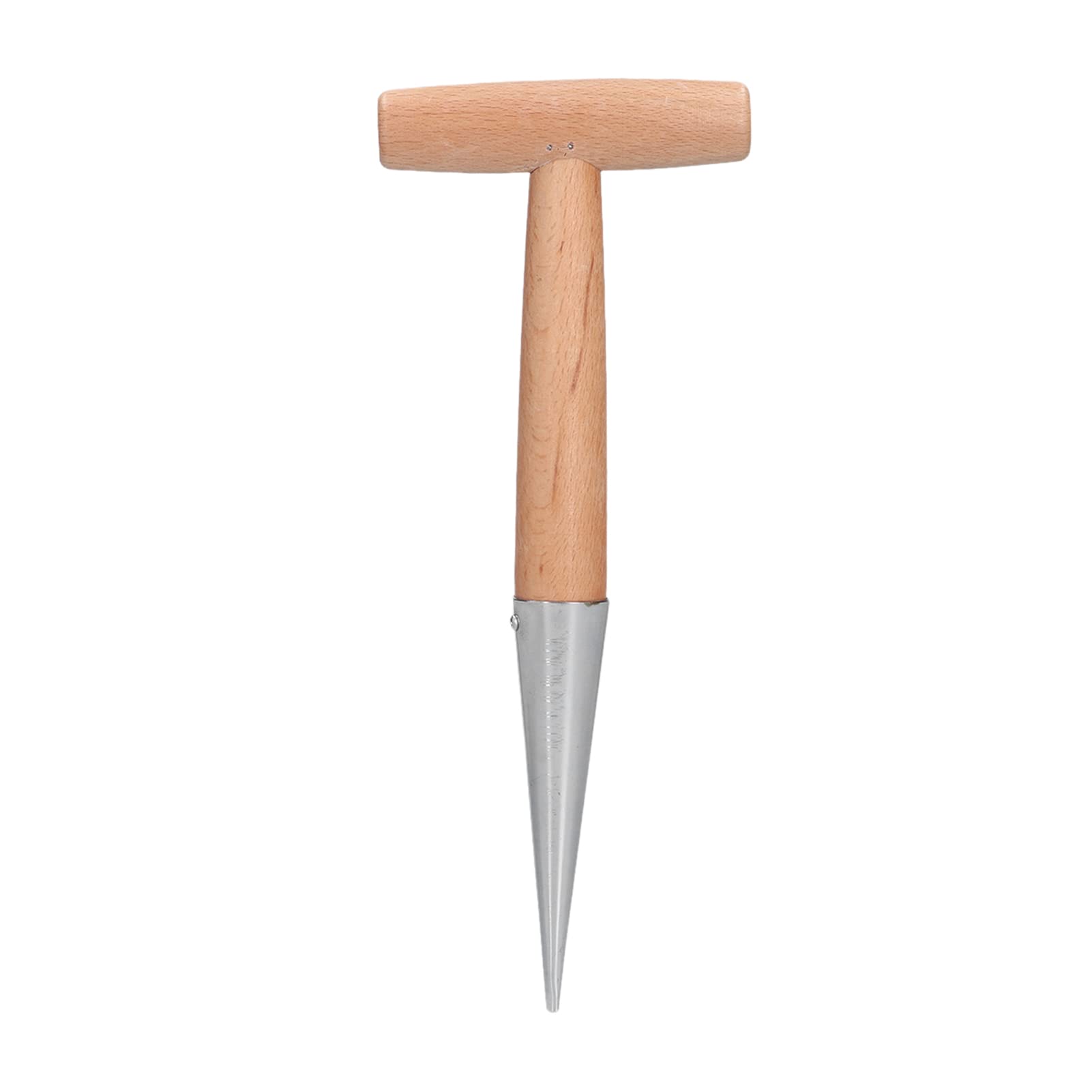 Dibber Garden Tool, Comfortable Holding Hand Dibbers T Shaped Portable for Ripping for Transplant