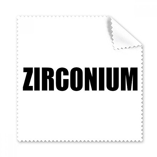 Nettoyeur écran et tissu lunettes chimie zirconium pour effacer les traces