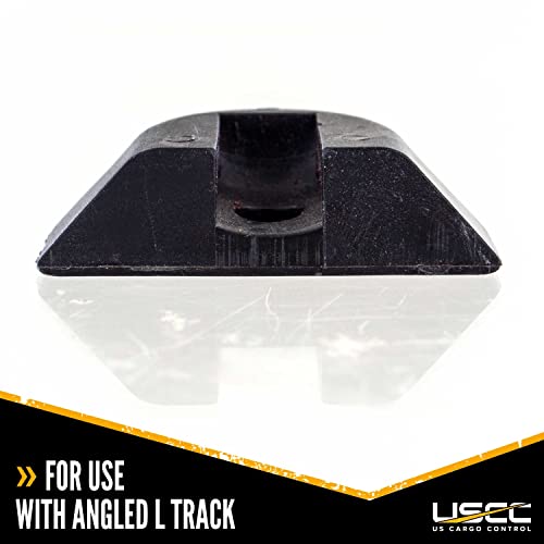 Us Cargo Control Angled End Cap For L Track, Designed For Angled L Track Rails, Eliminates Sharp Edges On Angled L Track Ends, Easily Roll Motorcycles, Atvs, And Other Wheeled Cargo Over L Track #TOP2