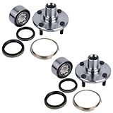 PAROD 518507 Set of 2 Front Wheel Hub Bearing Assembly Compatible with 1993-2002 Toyota Corolla, 1998-2002 Chevy Prizm, 1993-1997 Geo Prizm Non-ABS