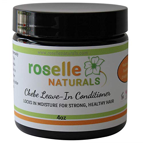 Roselle Naturals Chebe Leave-In Conditioner Moisturizing Hair Repair With Chebe Powder, Chebe Oil And Rosemary Essential Oil For Hair Growth #TOP4