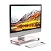 Satechi Aluminum Universal Unibody Monitor Stand - Compatible with 2017 MacBook Pro, iMac Pro, Google Chromebook, Microsoft Surface, Dell, Asus and More (Rose Gold)
