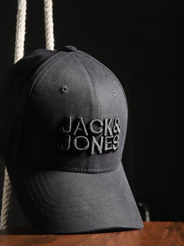 Image of Jack&Jones Men's Cotton Baseball Cap with Adjustable Closure | Unisex Cap
