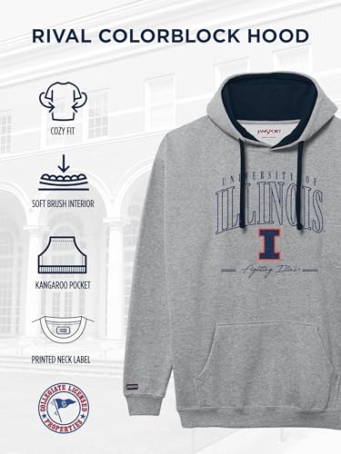 Image of JanSport NCAA unisex-adult Rival Colorblock Hood
