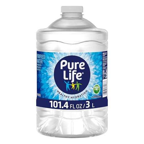 Image of Pure Life, Purified Water, 101.4 Fl Oz, Plastic Bottled Water