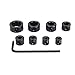 Ginode 8pcs Dowel and Tenon Center Set, 1/4