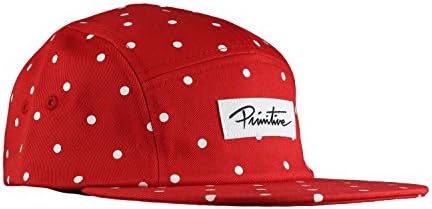 Primitive Apparel Dots 5-Panel Hat (Red) Apparel