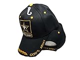 K's Novelties God's Army Star Jesus Hat Baseball Cap (Black) CAP824 Hat