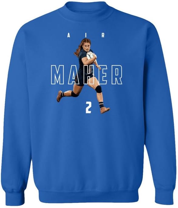 American Pride - Air Maher Rugby Fans Tribute Unisex Crewneck Sweatshirt