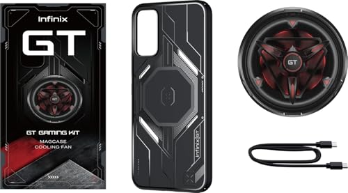 Image of Infinix XG03+X6873 GT Pro Gaming Kit (Black, Red Color For Android)