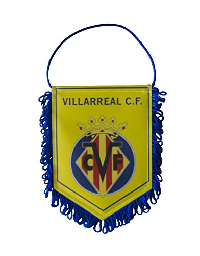 Villarreal CF Banvil Banderín, Amarillo/Azul, Talla Única