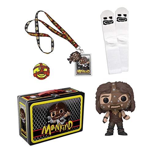 Funko Wwe: Mankind Collector'S Lunch Box And Figure Bundle