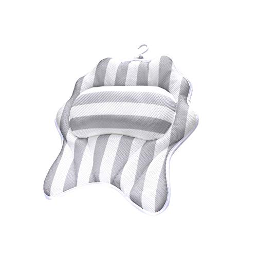 Coussin de baignoire spa ergonomique pour support tête et cou - 5