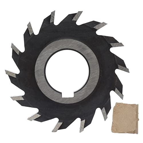 Milling Cutter, High Speed Steel Face Mill Disc, 14 Teeth Design, 63mm Diameter, for Precision Drilling and Smooth Cutting