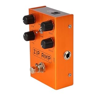 [DURABLE MATERIALS] Constructed from aluminum alloy, this electric guitar effects drive pedal ensures longevity and reliable performance through regular use. [EASE OF USE] With simplistic volume, drive, and tone controls, this pedal is easy to operat...