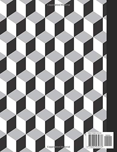 Isometric Graph Paper Notebook: 1/4 inch Equilateral Triangles - Image 2