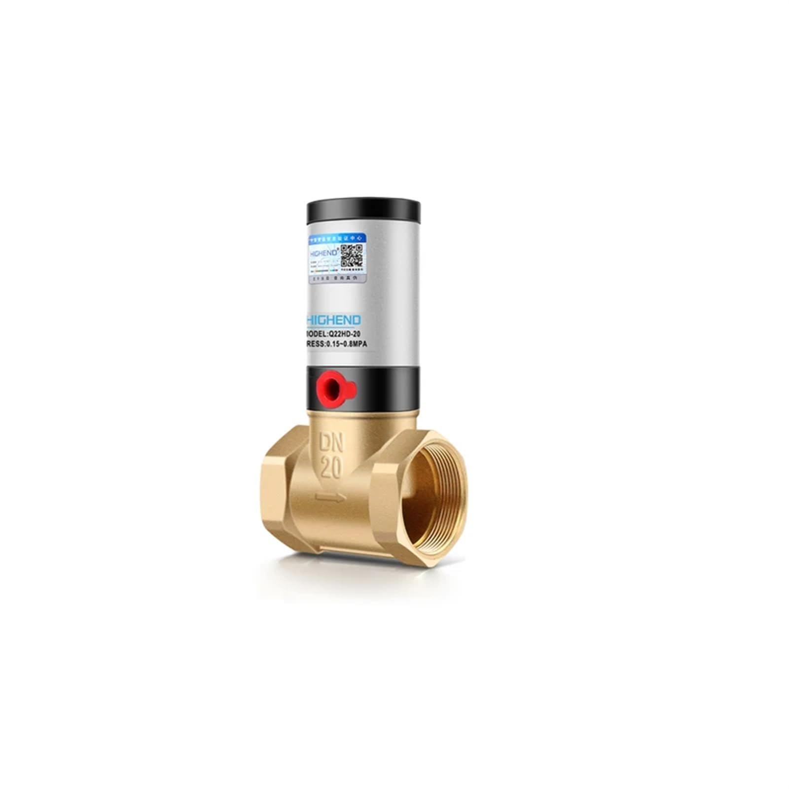 Vanne d'huile pneumatique 3/4 pour automatisation industrielle Q22HD