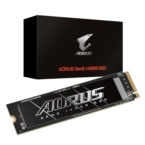 GIGABYTE AORUS Gen5 14000 SSD 2TB AG514K2TB HD4972