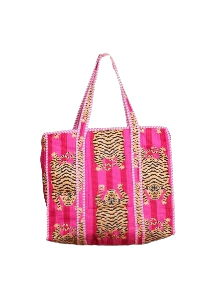 Bolso Tote Grande Reversible Ligero para Mujer miniatura 1