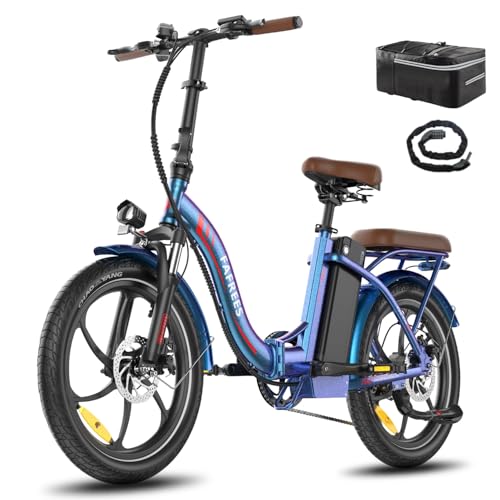 Fafrees F20+Pro E Bike Klapprad, Upgrade 2025 Ebike Herren 20 * 3.0 Zoll, Elektrofahrrad 22.5Ah/810Wh Akku, E-Bike Damen 250W 25km/h, Fatbike 7S, E-Fahrrad Klappbar Lagergewicht 140 KG (Buntes Blau) Fafrees F20+Pro E Bike Klapprad, Upgrade 2025 Ebike Herren 20 * 3.0 Zoll, Elektrofahrrad 22.5Ah/810Wh Akku, E-Bike Damen 250W 25km/h, Fatbike 7S, E-Fahrrad Klappbar Lagergewicht 140 KG (Buntes Blau)