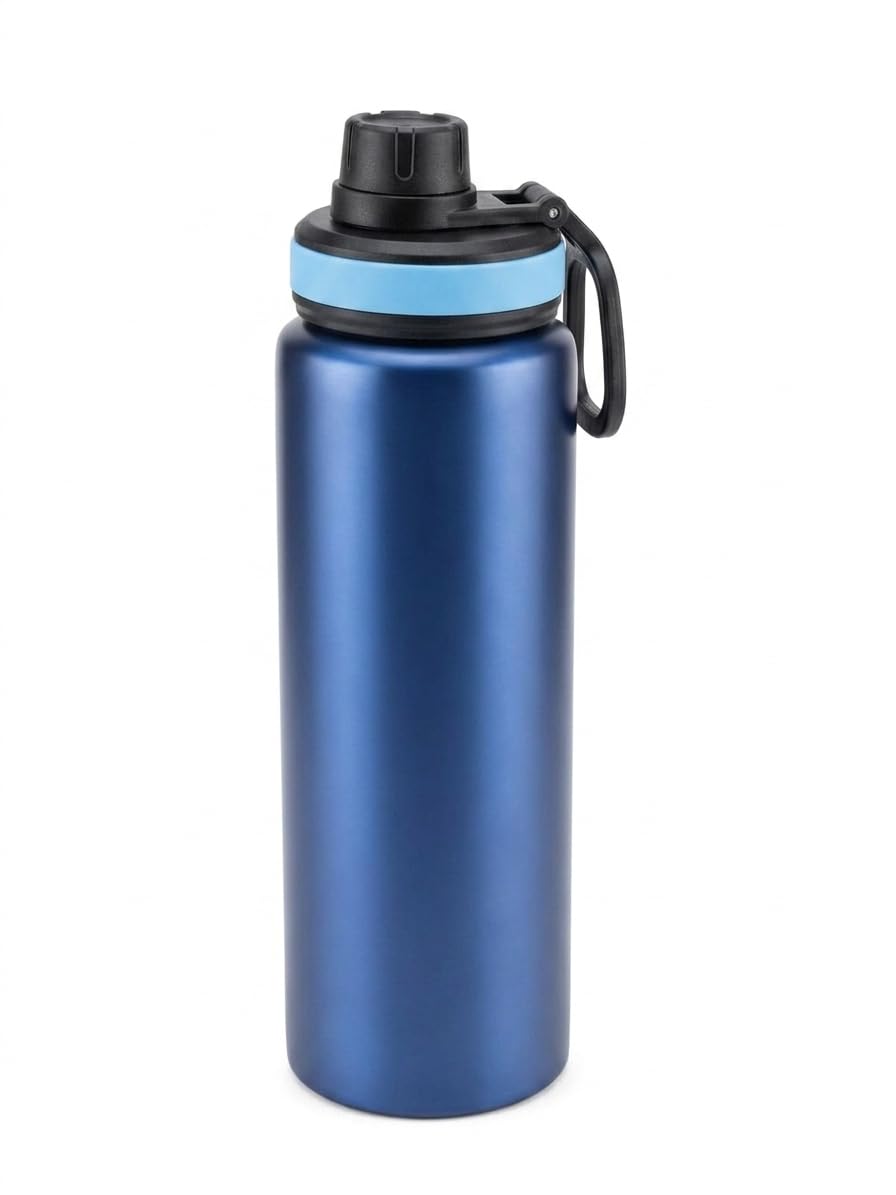 Giggle Bear Stainless Steel Gym Shaker Pro (Blue, 800ml)-picture-10