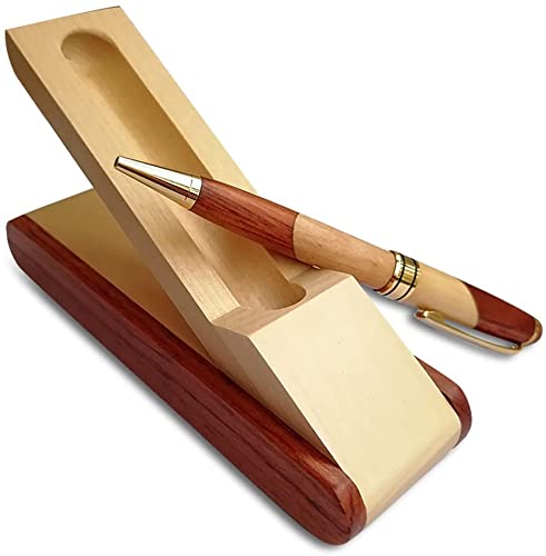 Stylo À Bille En Bois, Rétractable Stylo Cadeau Personnalisé Stylo En