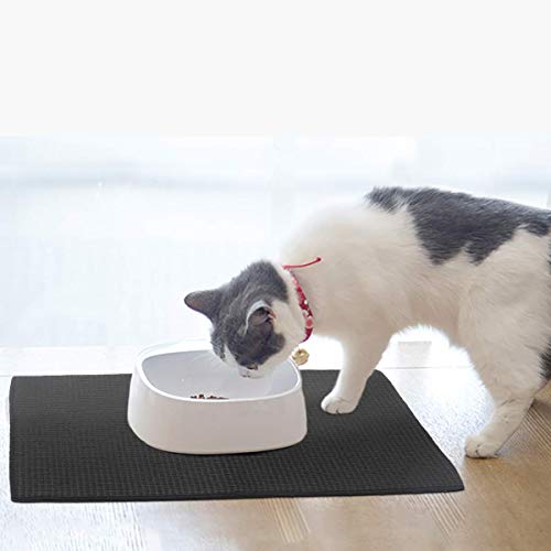 2-Packs Microfiber Dish Drying Mat For Kitchen Counter-Top, Dry Pad For Dishes, Flatware, Dinnerware, Glassware, Drinkware, Serveware, Plate, Tabletop Accessories, Machine Wash (Gray, 20" X 15") #TOP4