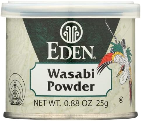 Eden Wasabi Powder, 0.88-Ounce tins (Pack of 6)