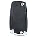 Keyecu EWS Modified Flip Remote Key 4 Button for BMW X5 Z3 Z4 2001-2005 HU92 Blade