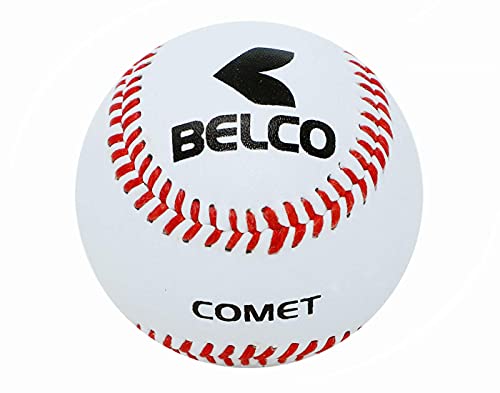 Image of Belco Baseball, Competition Grade Baseball Ball Official Size (PU Baseball Pack of 3)
