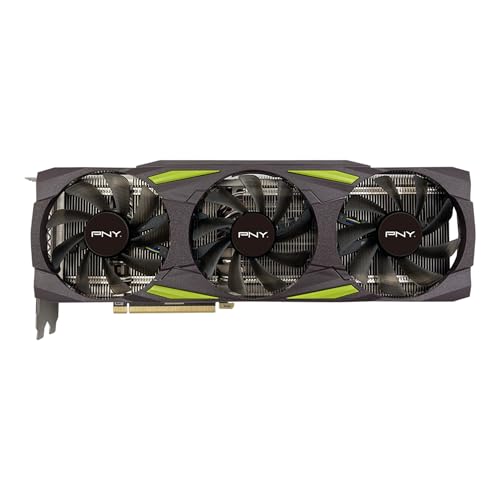 PNY GeForce RTX 3080 12GB UPRISING Triple Fan LHR NVIDIA 12 Go GDDR6X Neuf - vue 5
