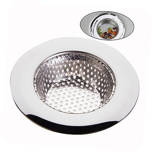 Artibetter 2 Piezas Desagüe De Suelo Filtro De Malla para Fregadero Colador De Fregadero De Acero Inoxidable para Cocina