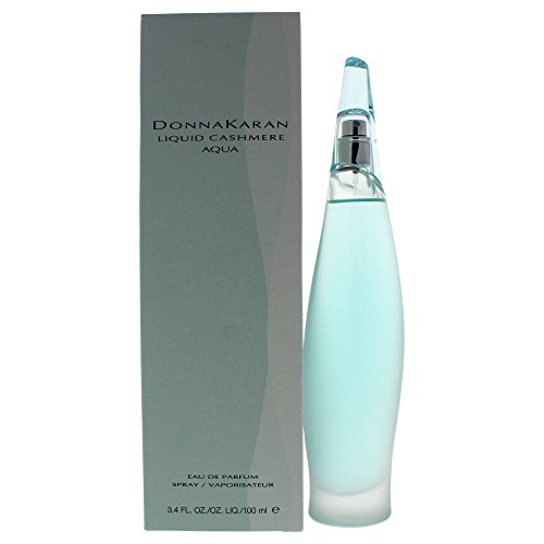 DONNA KARAN Liquid Cashmere Aqua Eau de Parfum Spray, 3.4 Ounce