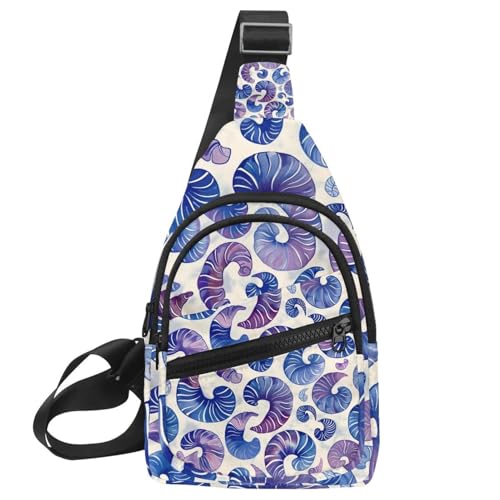 Sac à dos à bandoulière violet pour entraînement et running