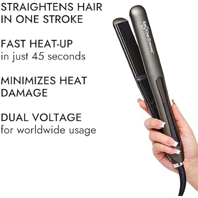 Ion One Stroke Flat Iron 1 inch